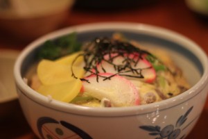 Tanin Don: barbecued marinated ribeye with egg over rice